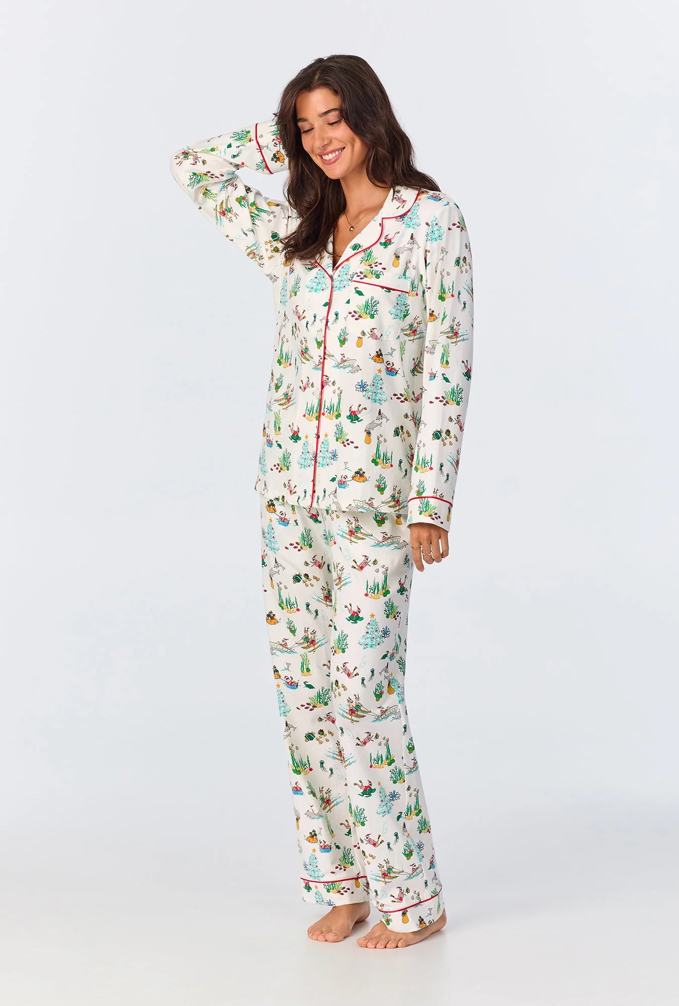 Tis the Sea-Son Long Sleeve PJ Set