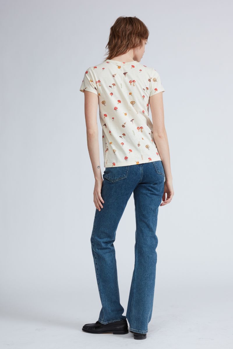 All Over Mushroom Tee