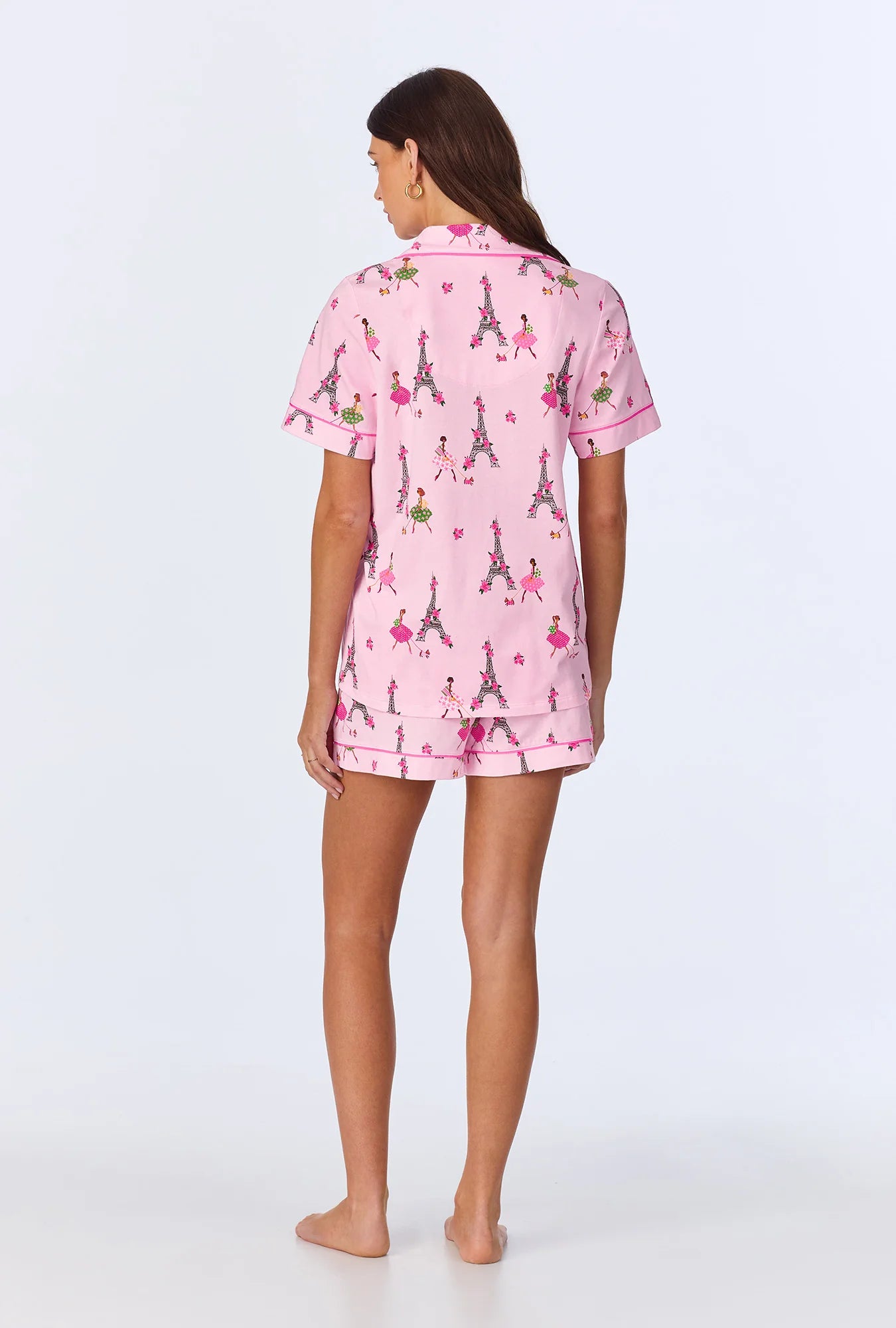 Classic Shorty Stretch Jersey PJ Set