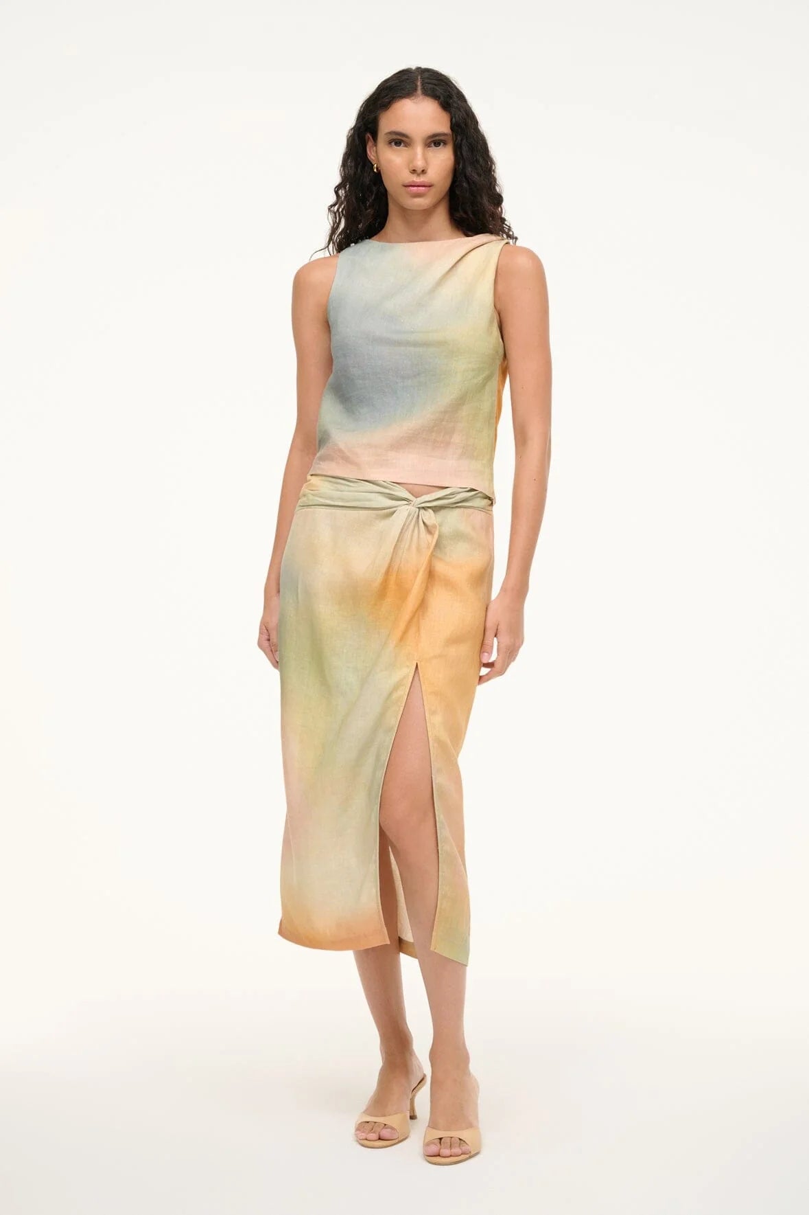 Boa Linen Top