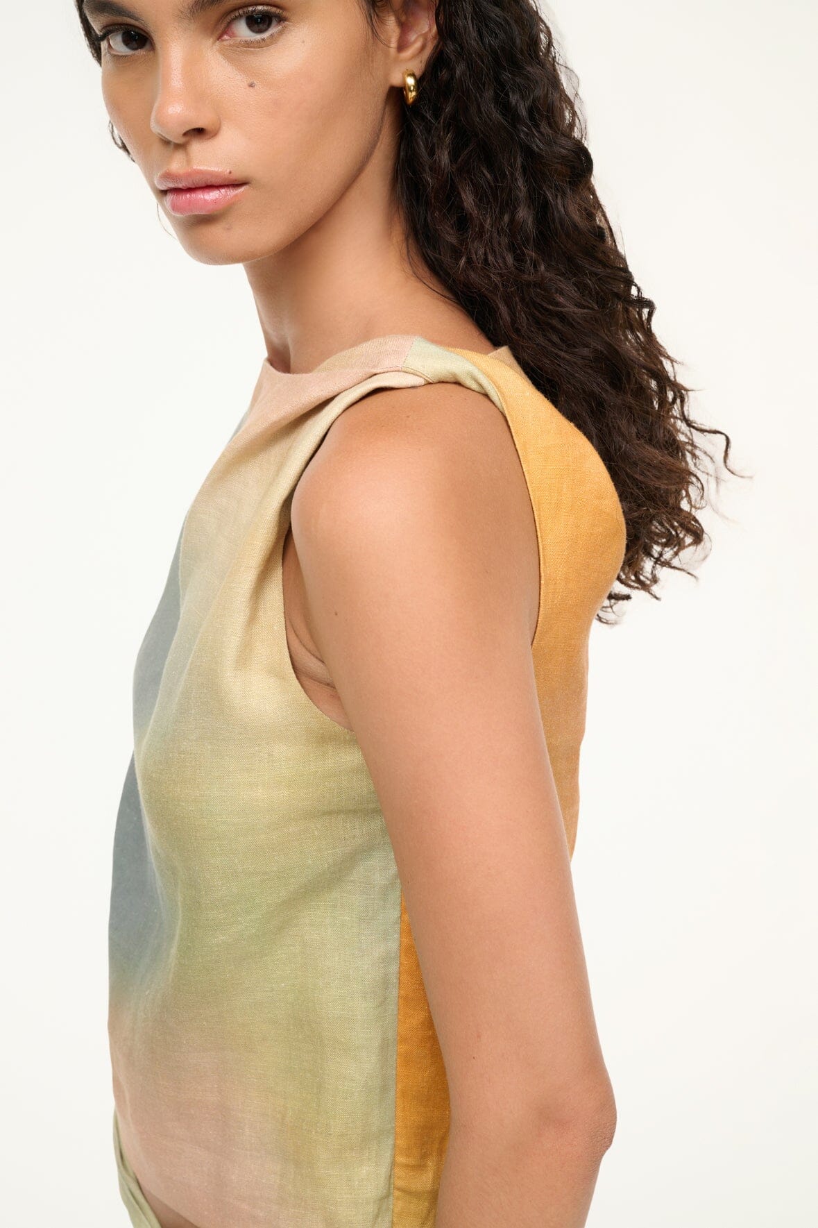 Boa Linen Top