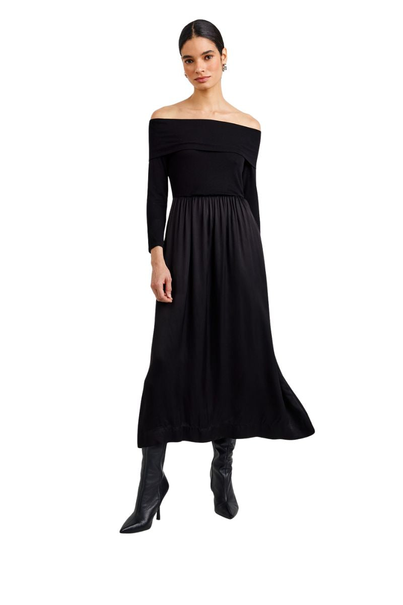 Bracelet Length Off Shoulder Dress