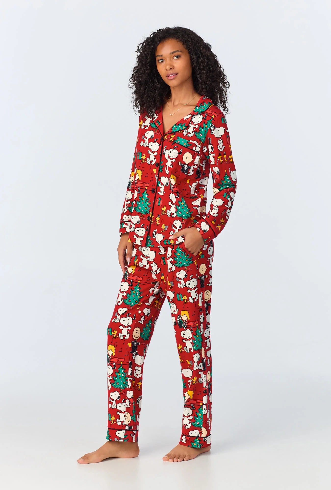 Peanuts Festive Fun Long Sleeve PJ Set