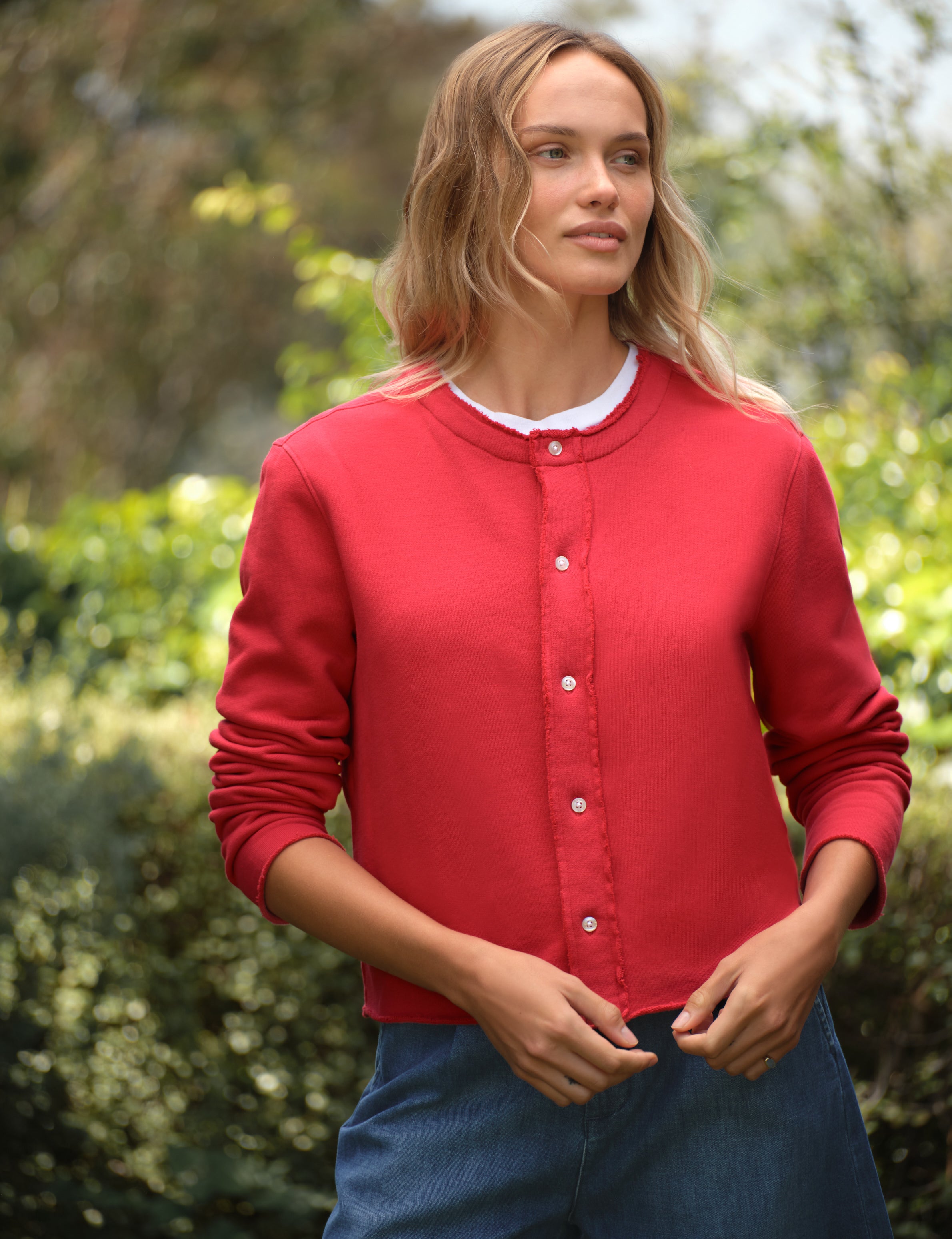 Jackie - Sweatshirt Cardigan