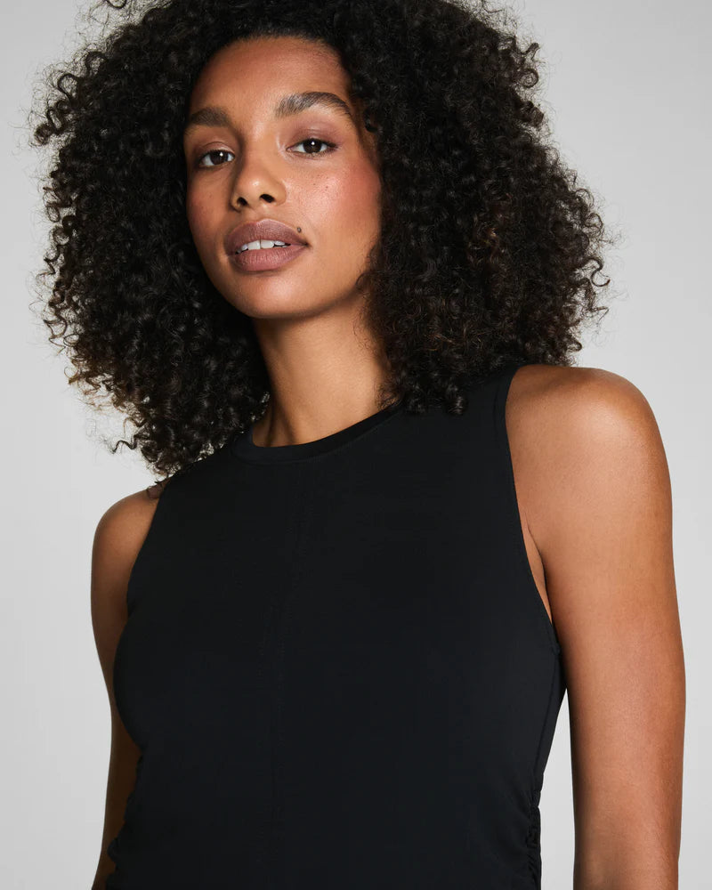 Sleek Jersey Ruched Tank