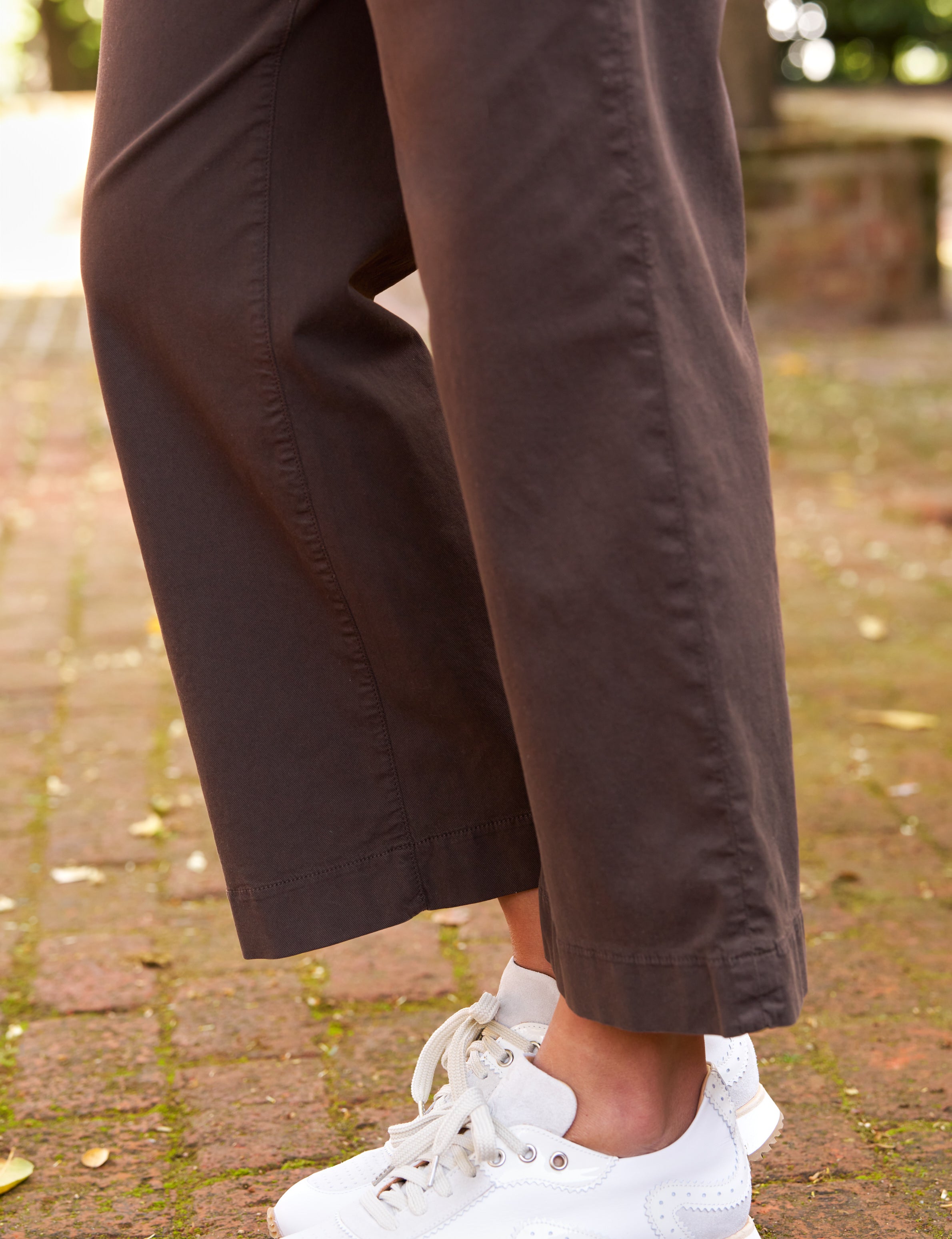 The Italian Wide Leg Chino