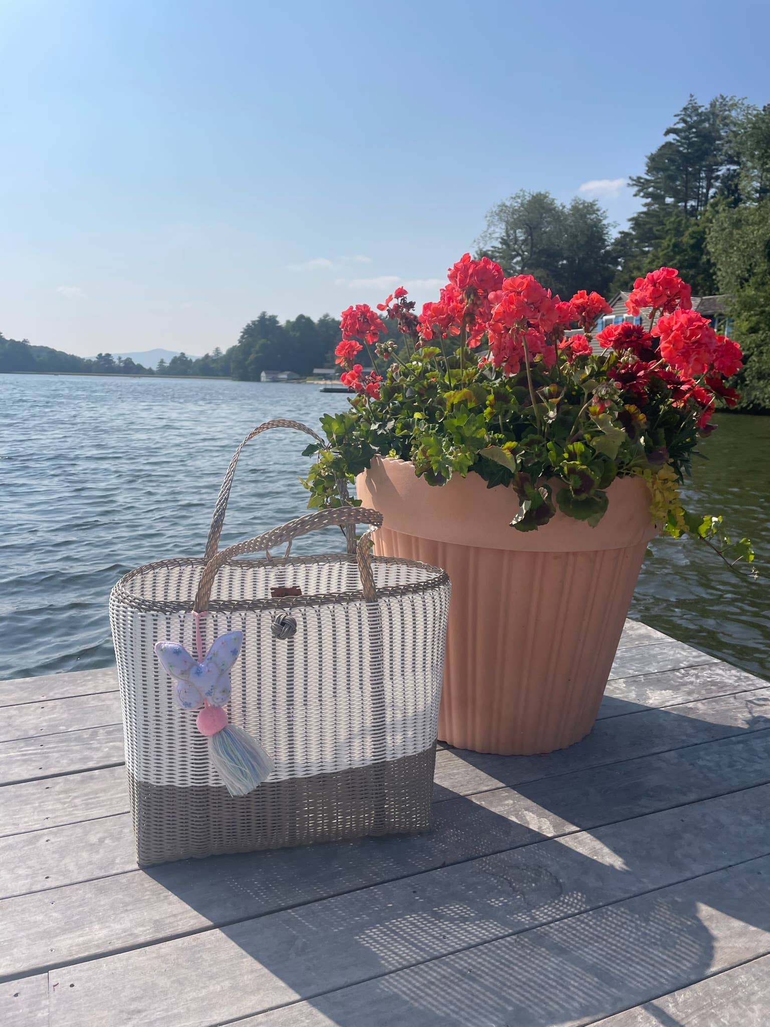 Medium, Rothko in White + Putty Tote