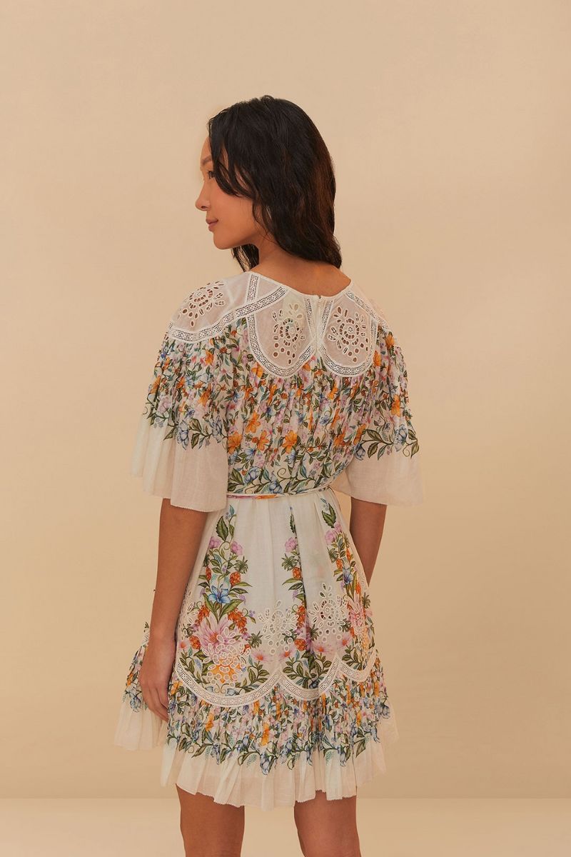 Sweet Bloom Bouquet Mini Dress
