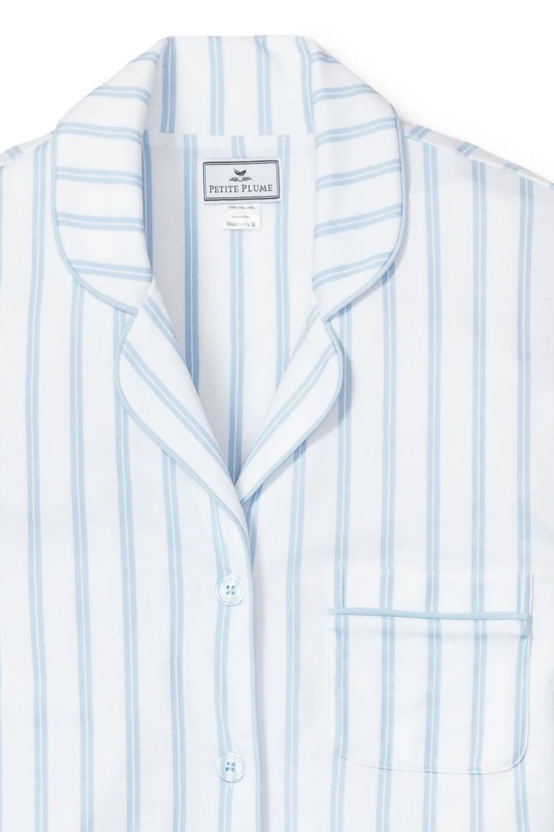 Pima Short Sleeve Pajama Short Set