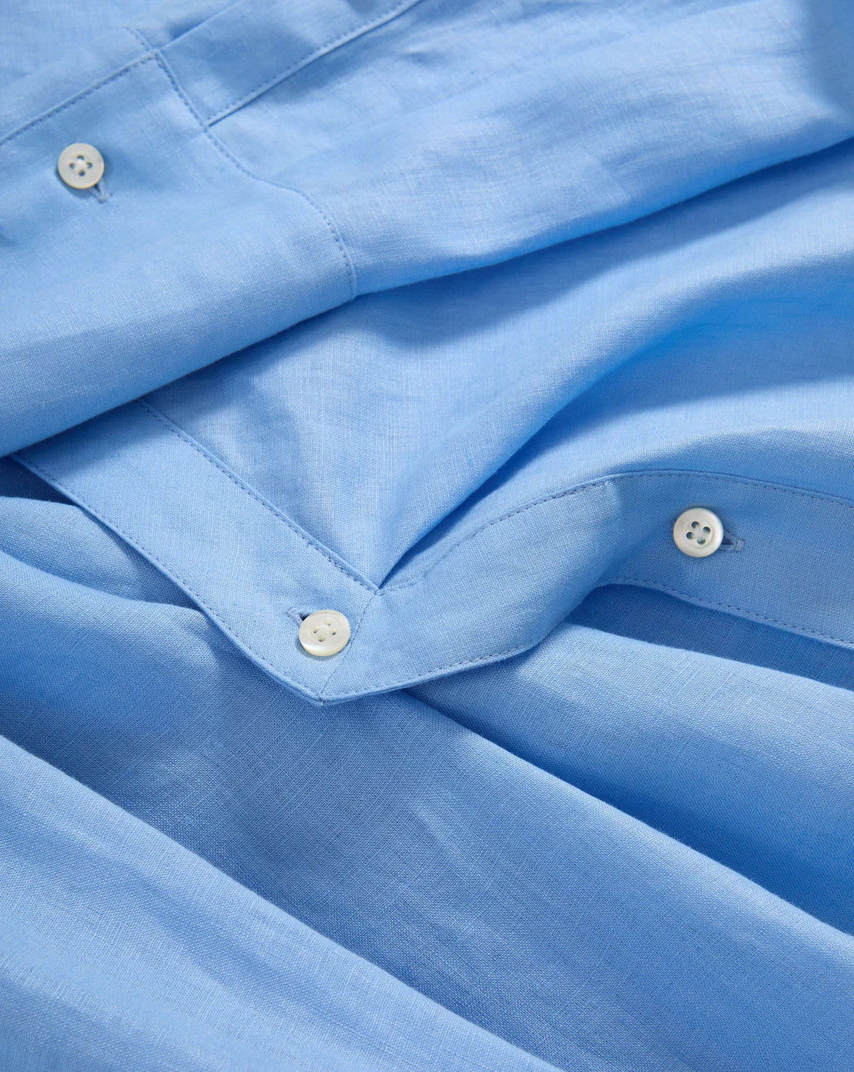 Perezzi Linen Button-Down Shirt