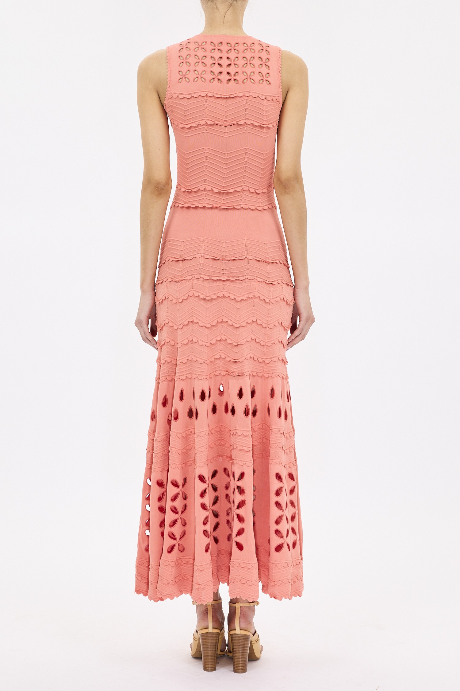 Lakshmi Eyelet Knit Dress