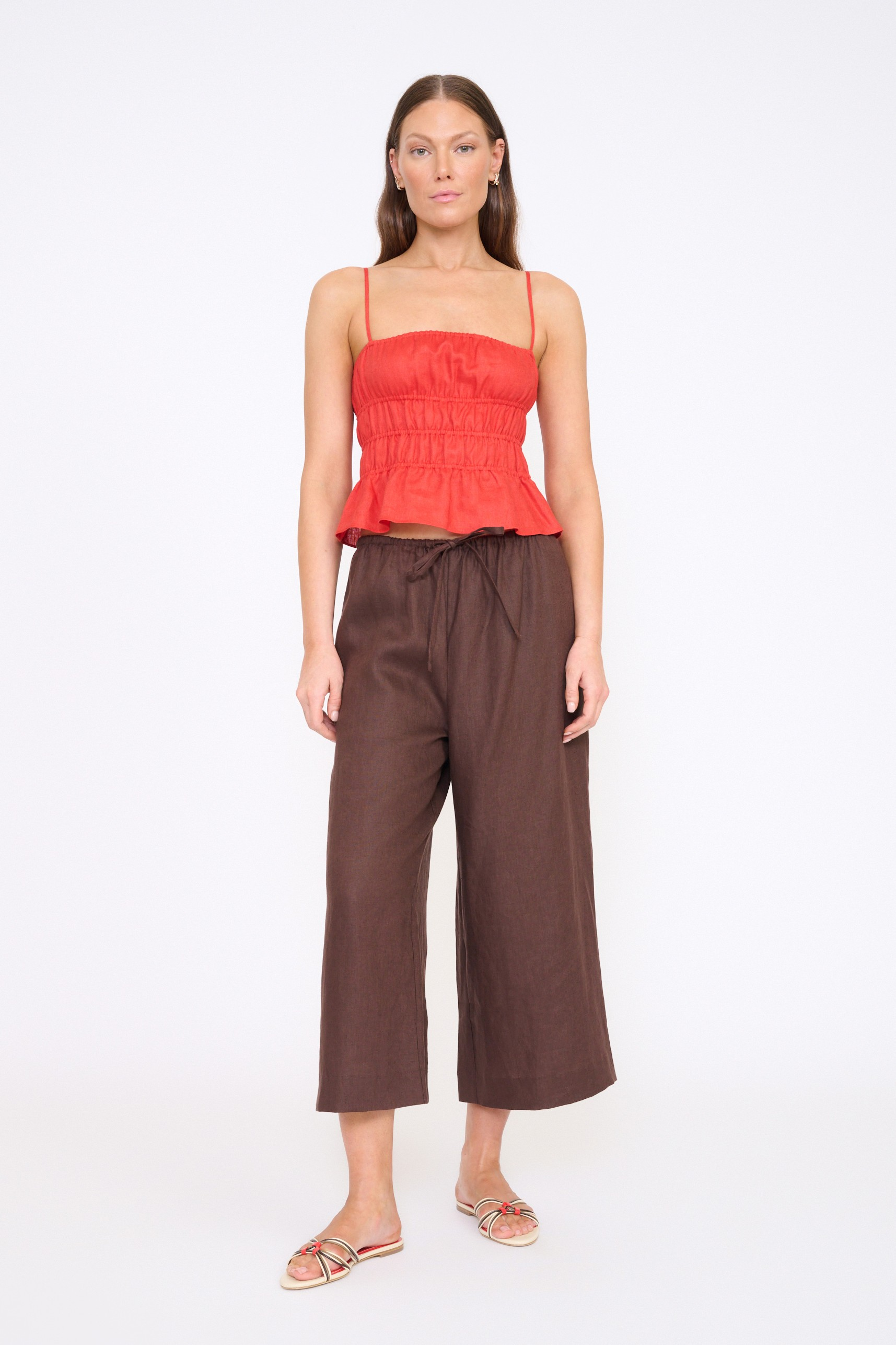 Ayla Linen Tank