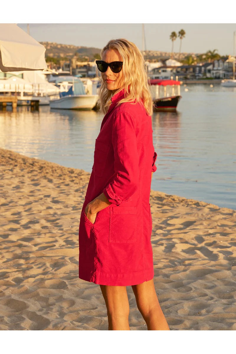 Long-Sleeve Playsuit Dress