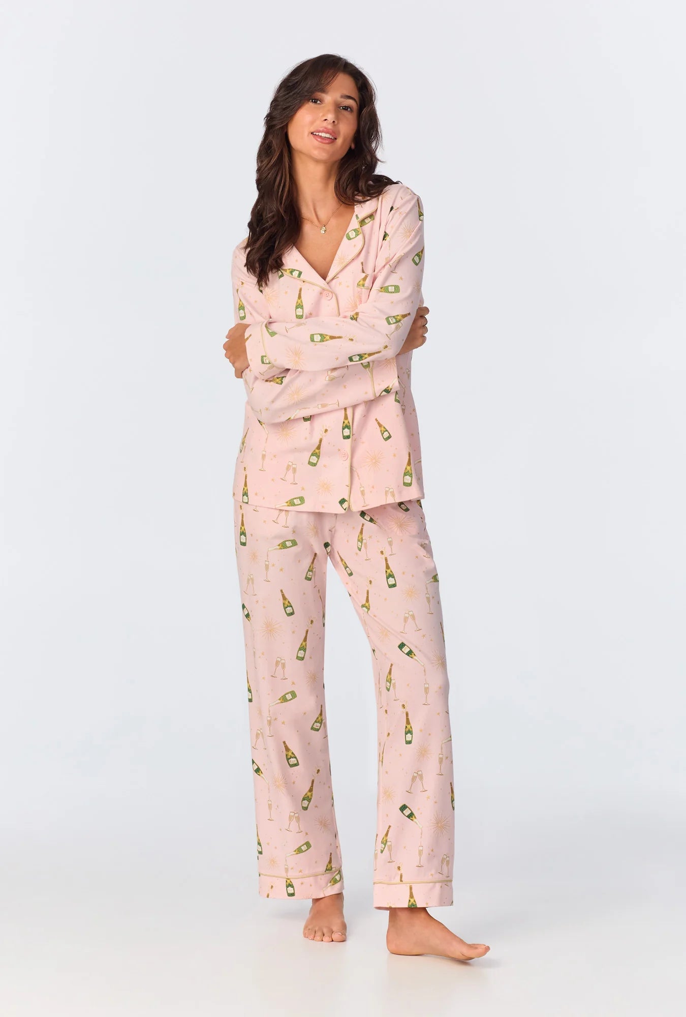 Pop Fizz Clink Long Sleeve PJ Set