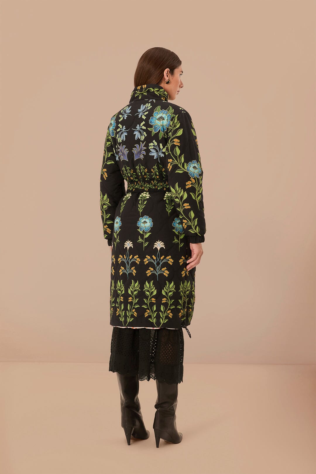 Reversible Long Puffer Jacket