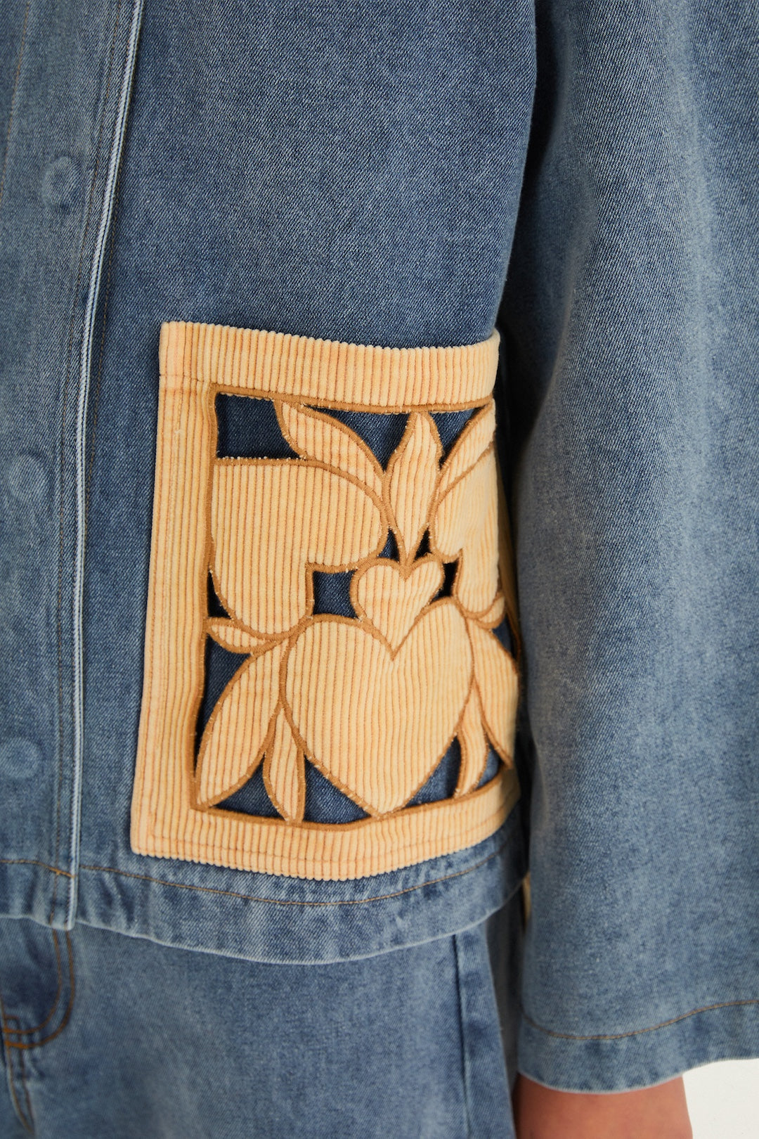 BLUE RICHELIEU DENIM BARN JACKET