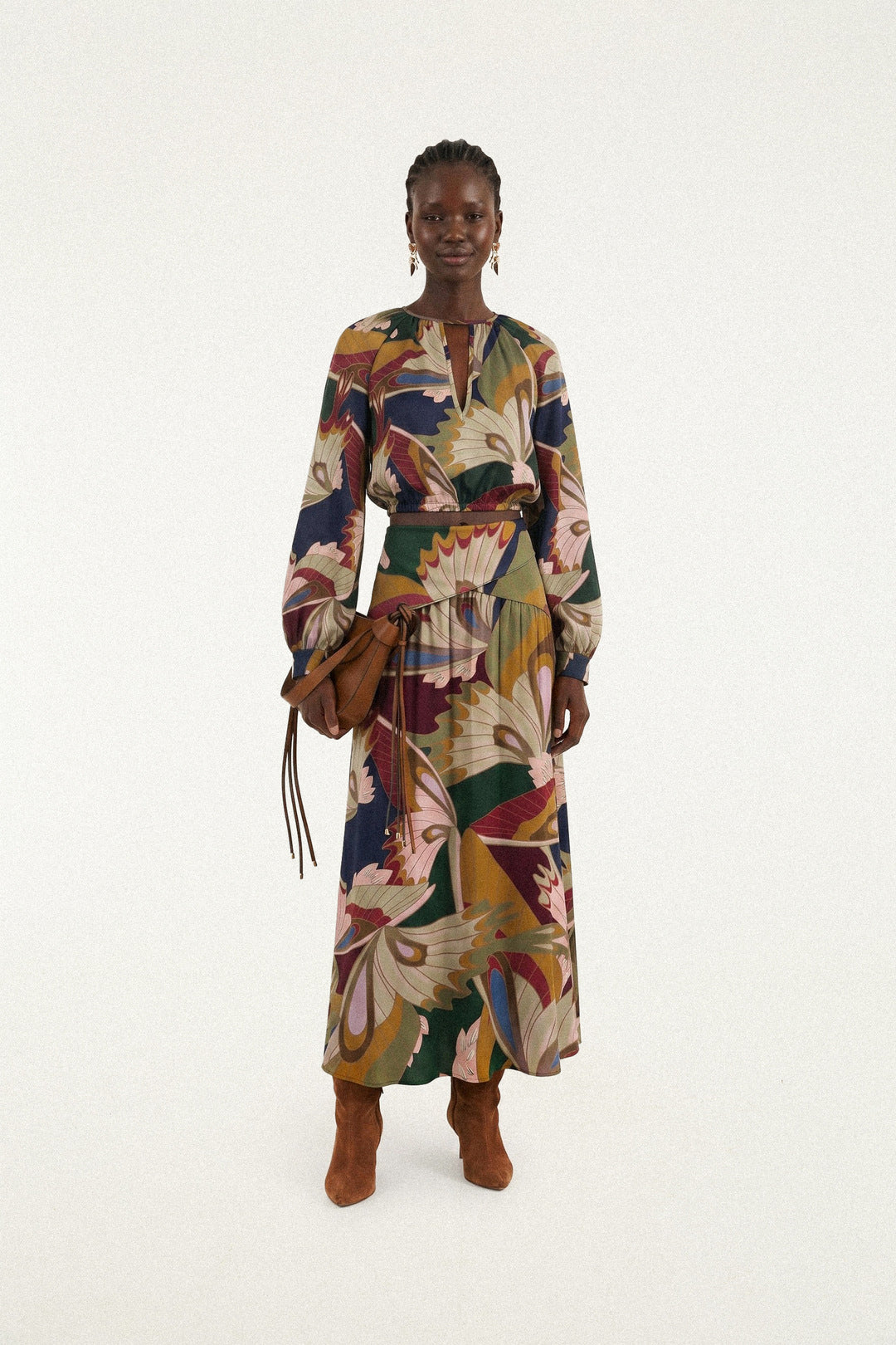 MYSTICAL PARADISE LONG SKIRT