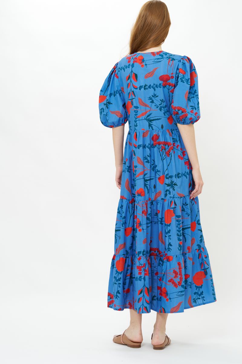 Puff Sleeve Maxi