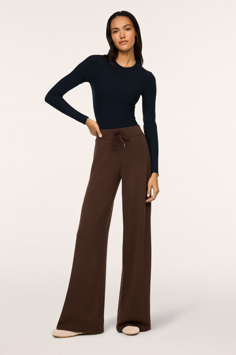 Spanx SPANX AirEssentials® Wide Leg Pant in Umber Root