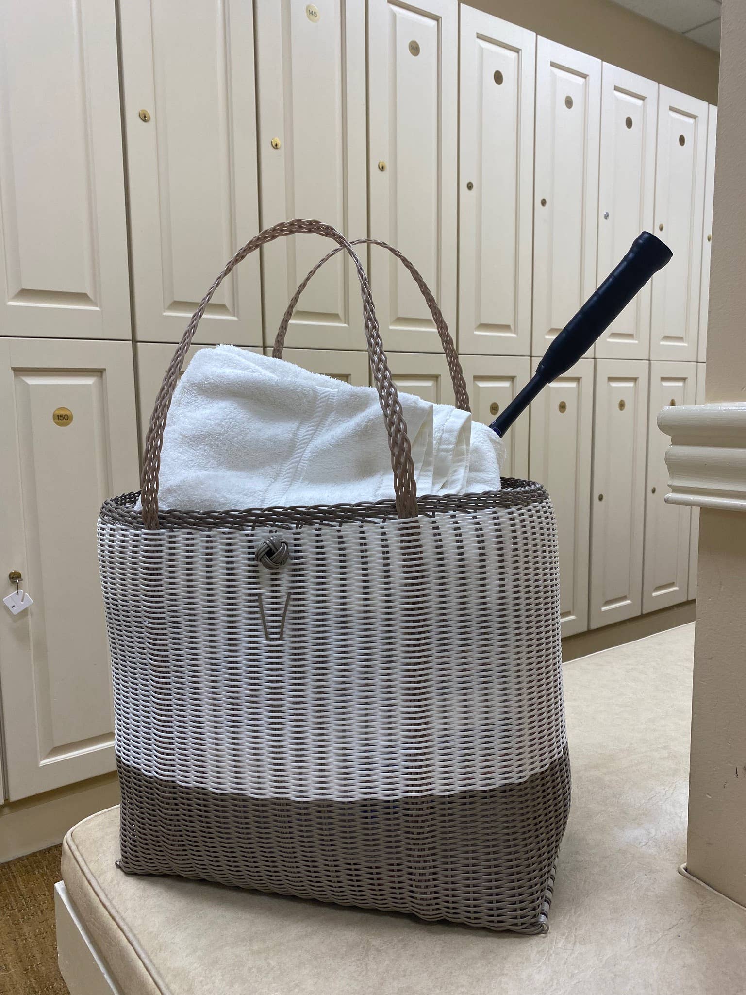 Medium, Rothko in White + Putty Tote