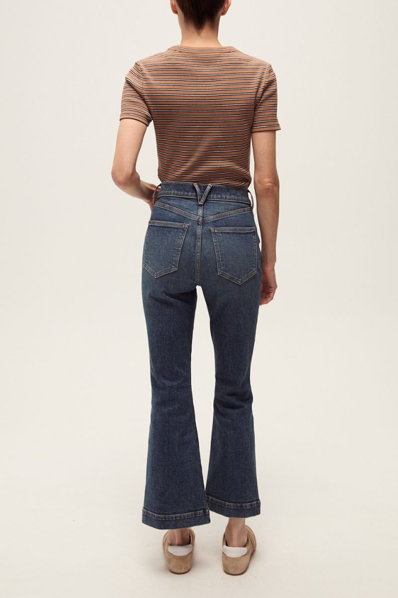 Carson High Rise Ankle Flare