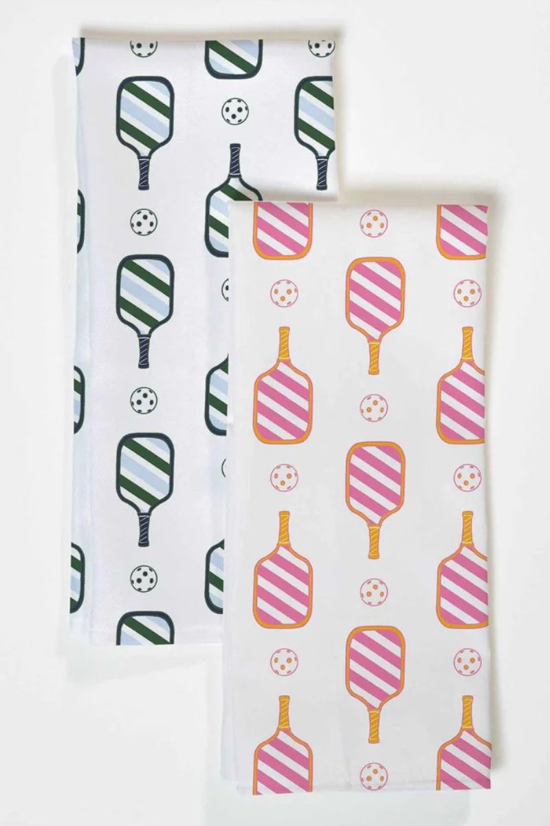 Pickleball Tea Towel Set