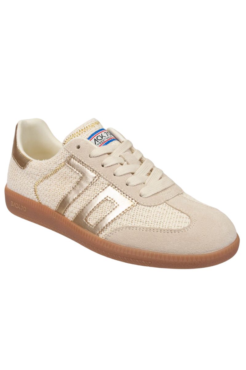 Back 70 Streetwear Iuta Sneakers Gold