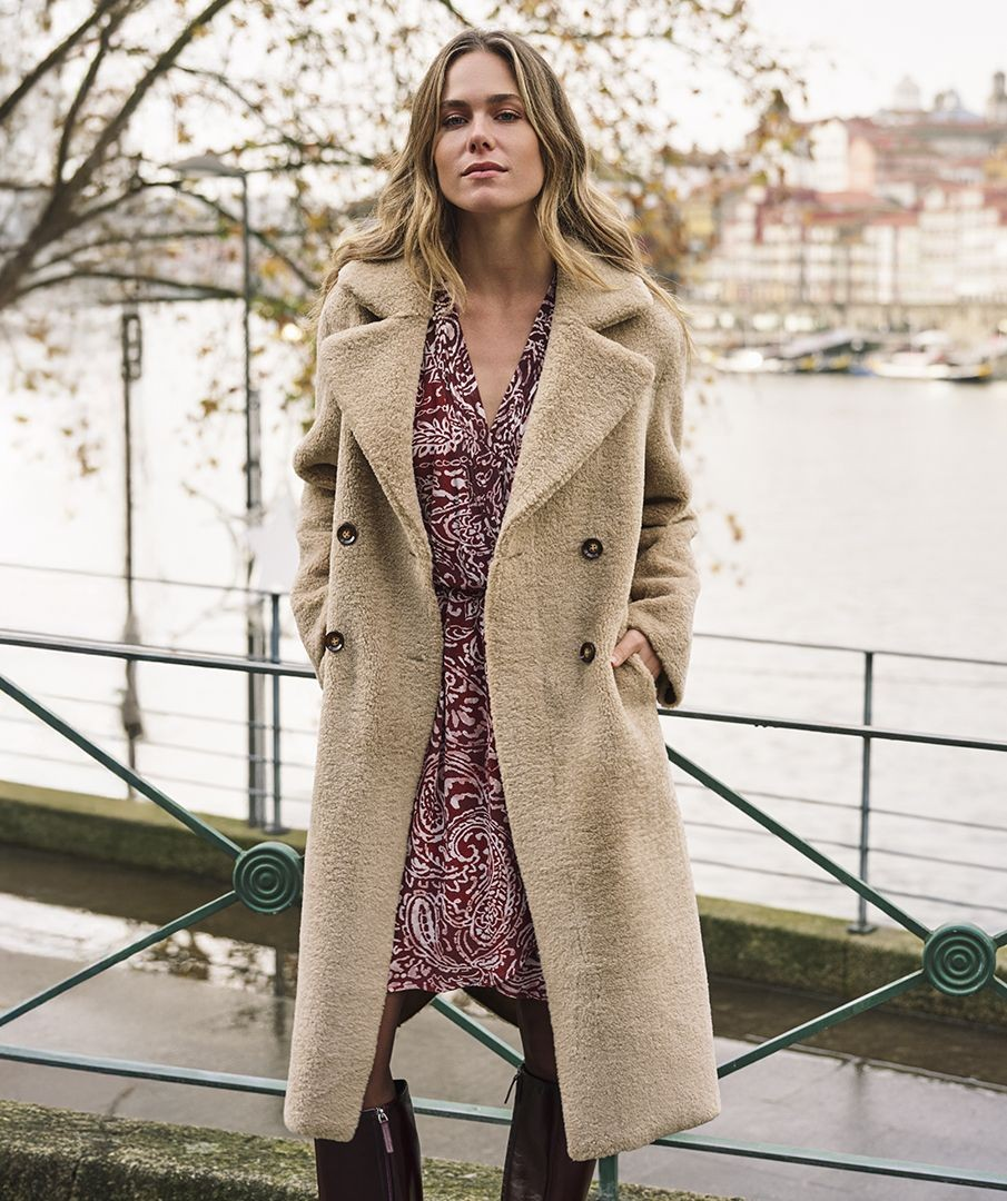 Long Coat with Fur