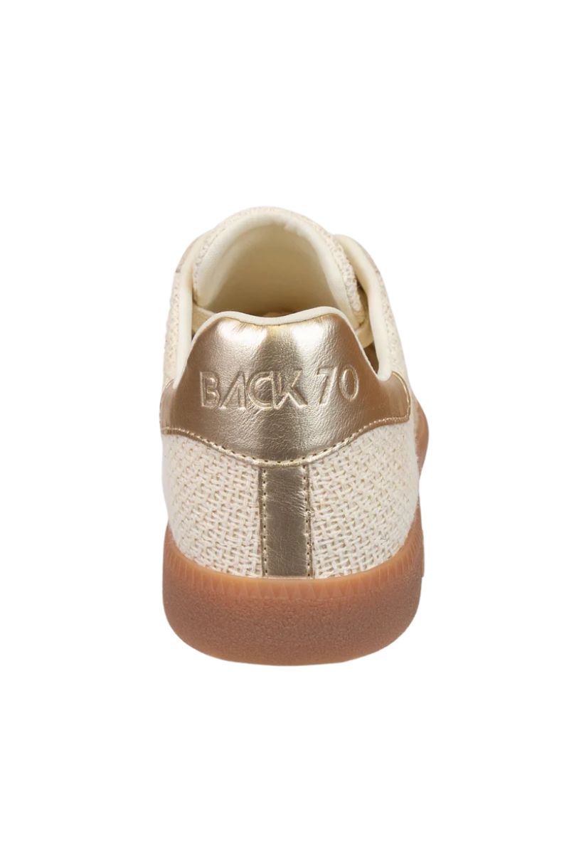 Back 70 Streetwear Iuta Sneakers Gold