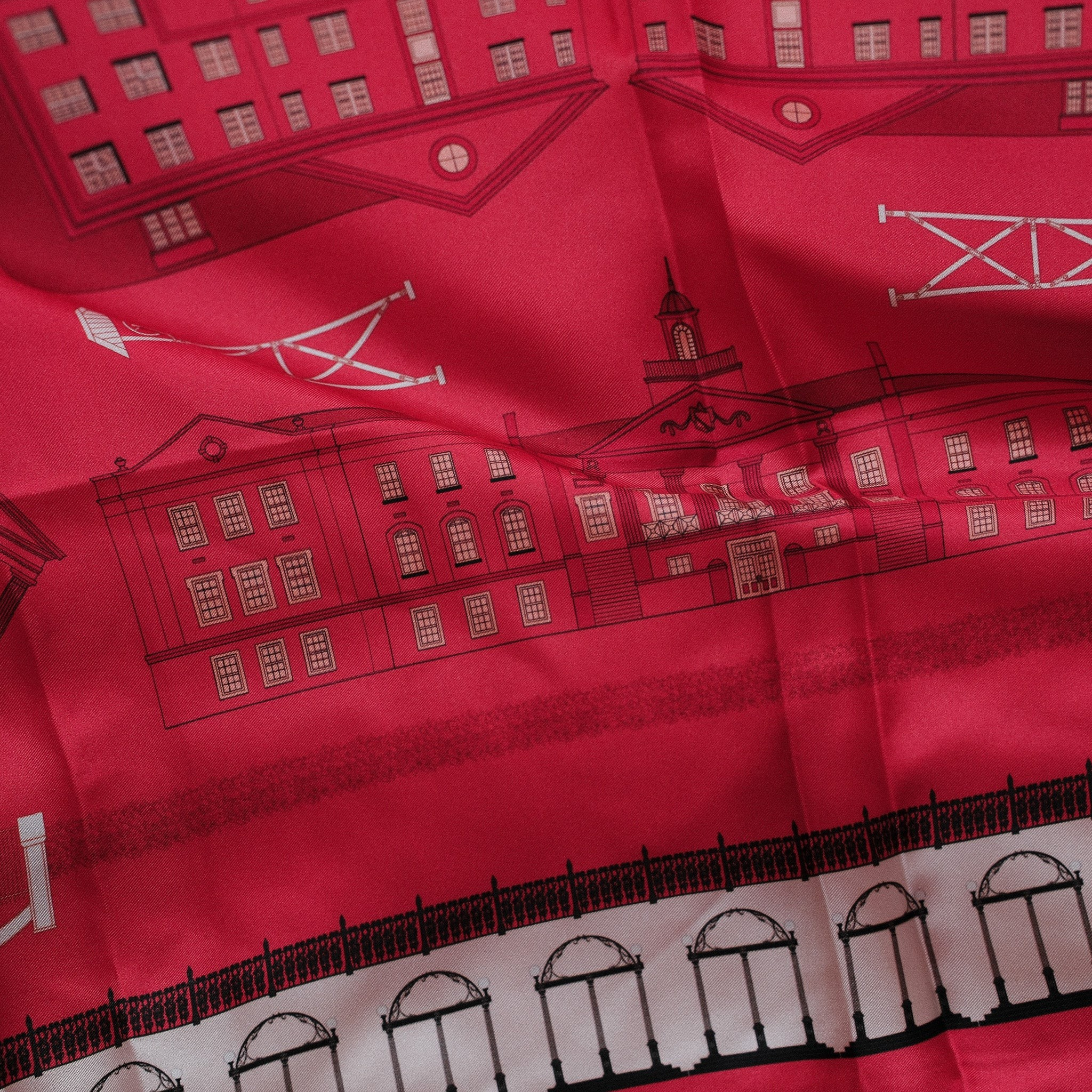 The Athens Bulldog Scarf