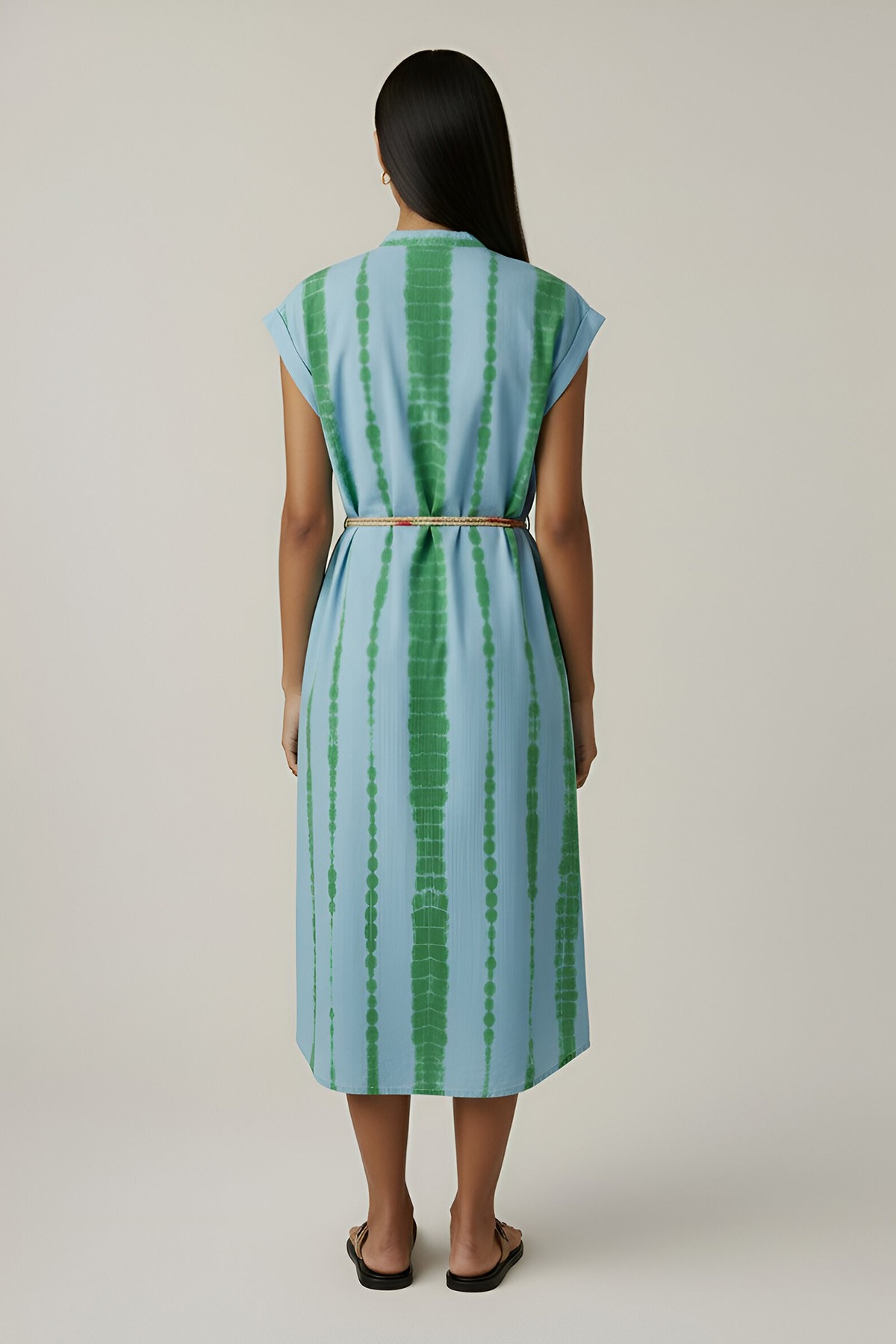 Jada Dress in Sky Blue