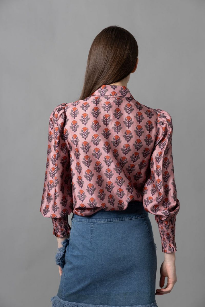 Pintucked Shirt