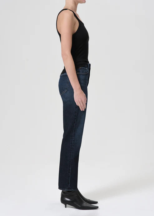 High Rise Stovepipe Jean