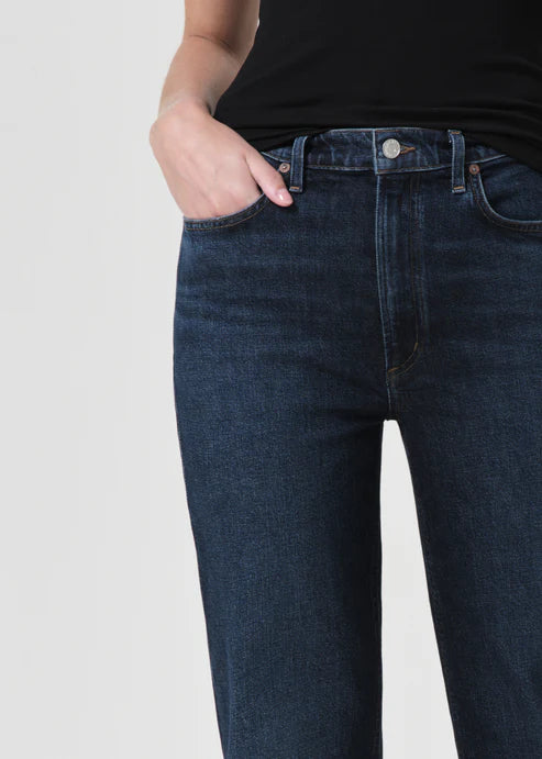 High Rise Stovepipe Jean