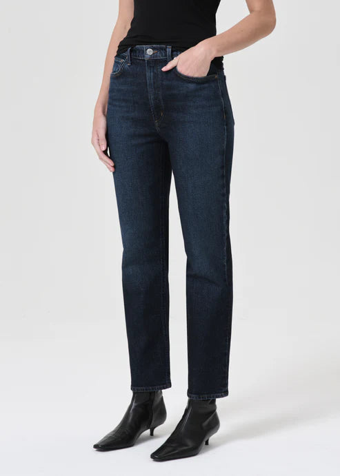 High Rise Stovepipe Jean