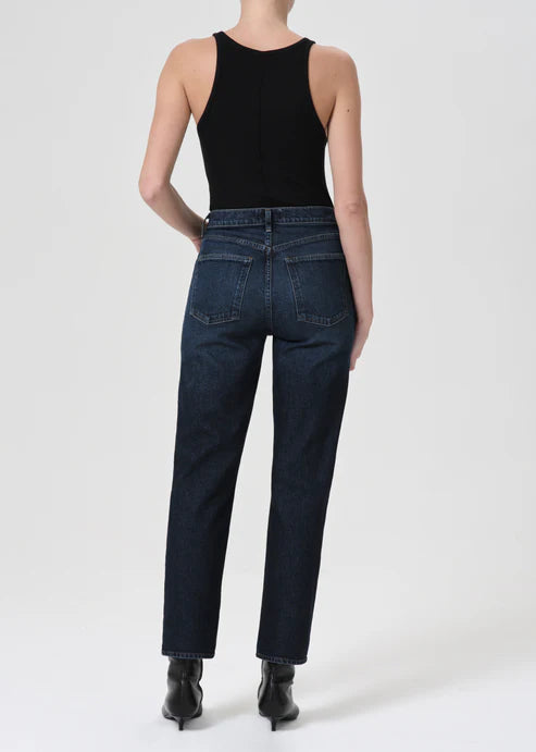 High Rise Stovepipe Jean