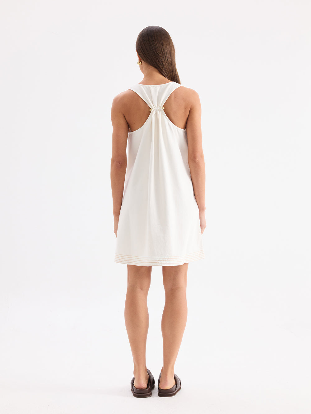 Malo Denim Mini Dress