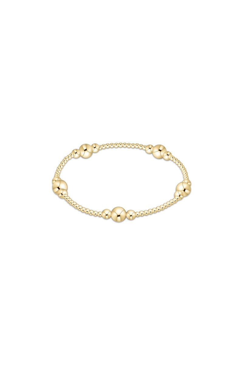 Purpose Gold 6mm Bead Bracelet