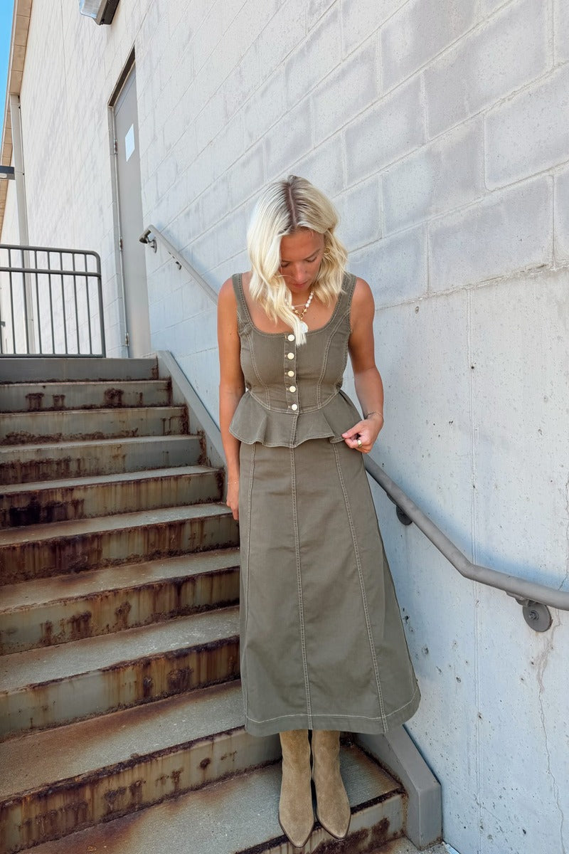 Bina Midi Skirt