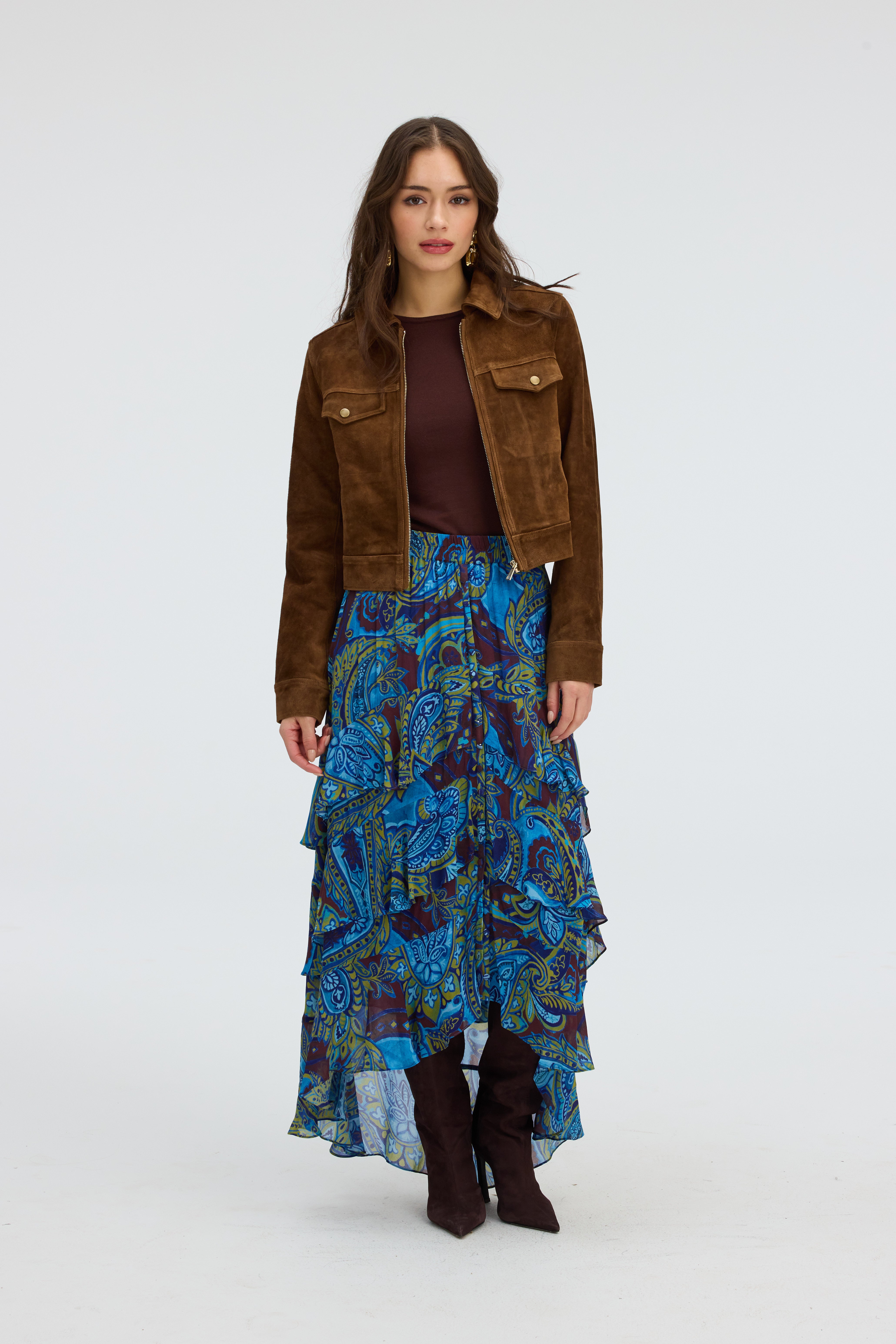 ALLY SUEDE JACKET