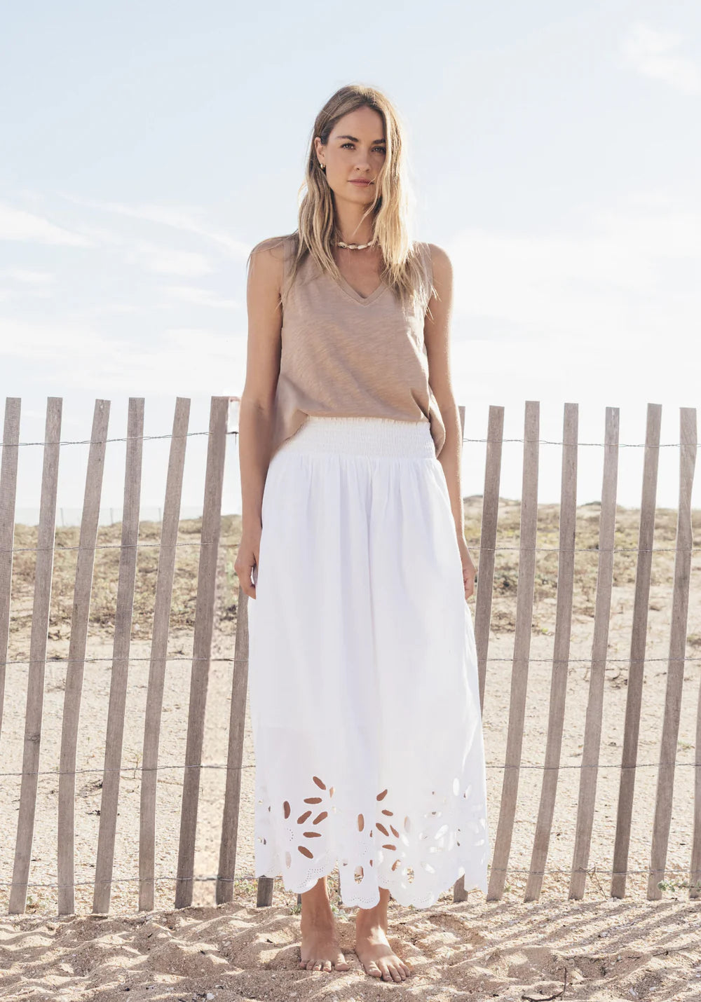 Anna Skirt in White