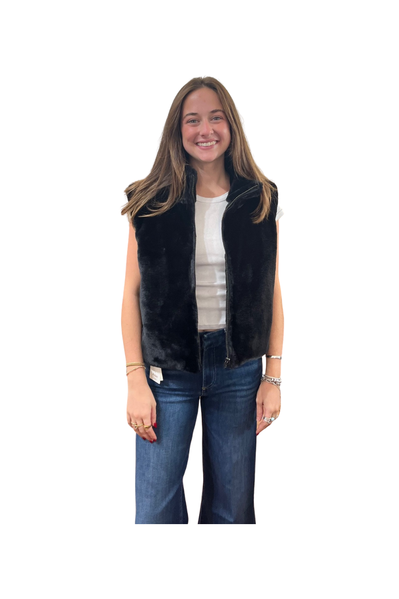 Classic Fur Vest Reversible