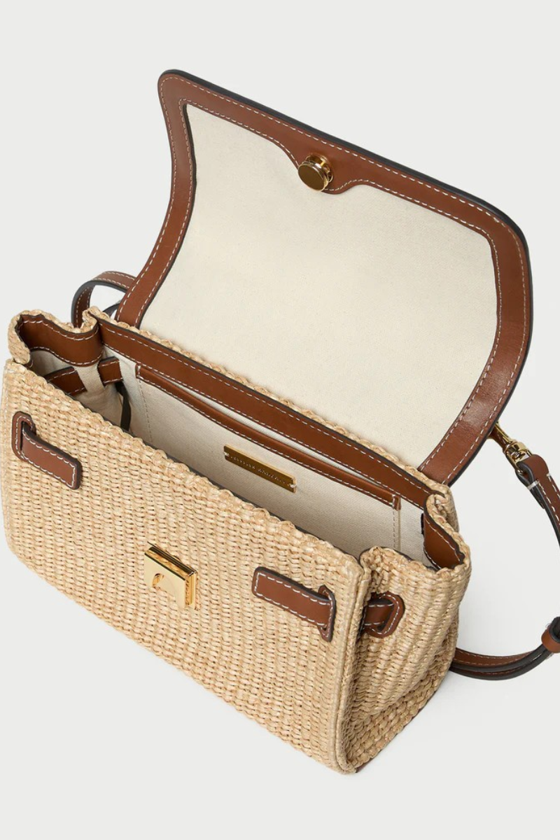 Alexei Natural/Cacao Crossbody