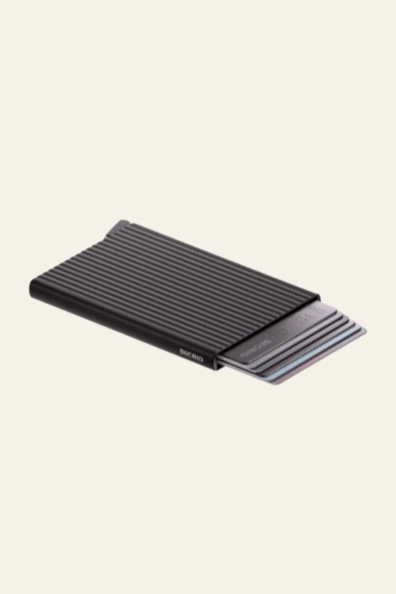 Premium Cardprotector - Fluted Black