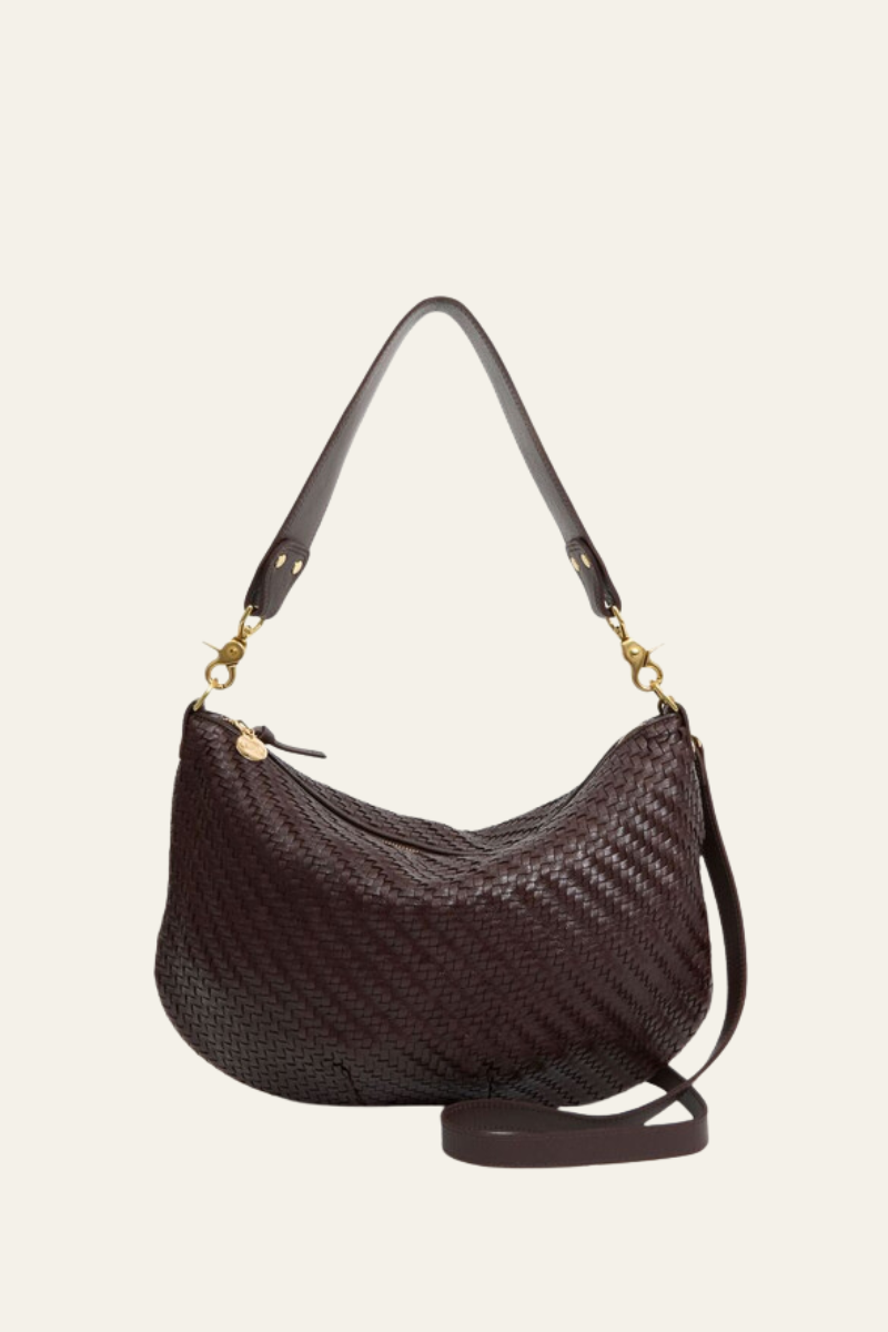 Moyen Messenger Woven Zig-Zag