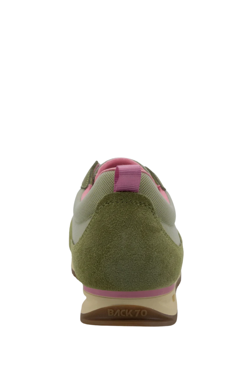 Back 70 Streetwear Jump in Olive Sneakers