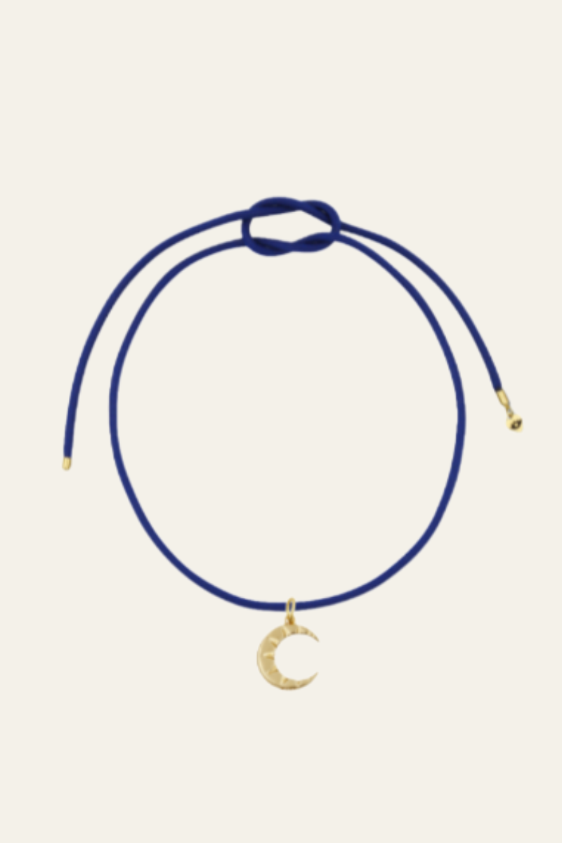 HART - Navy Cord with Crescent Moon