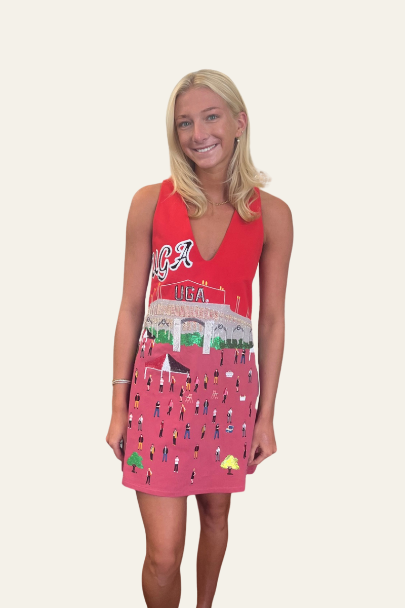 UGA Stadium Tailgate Party Tank Dress