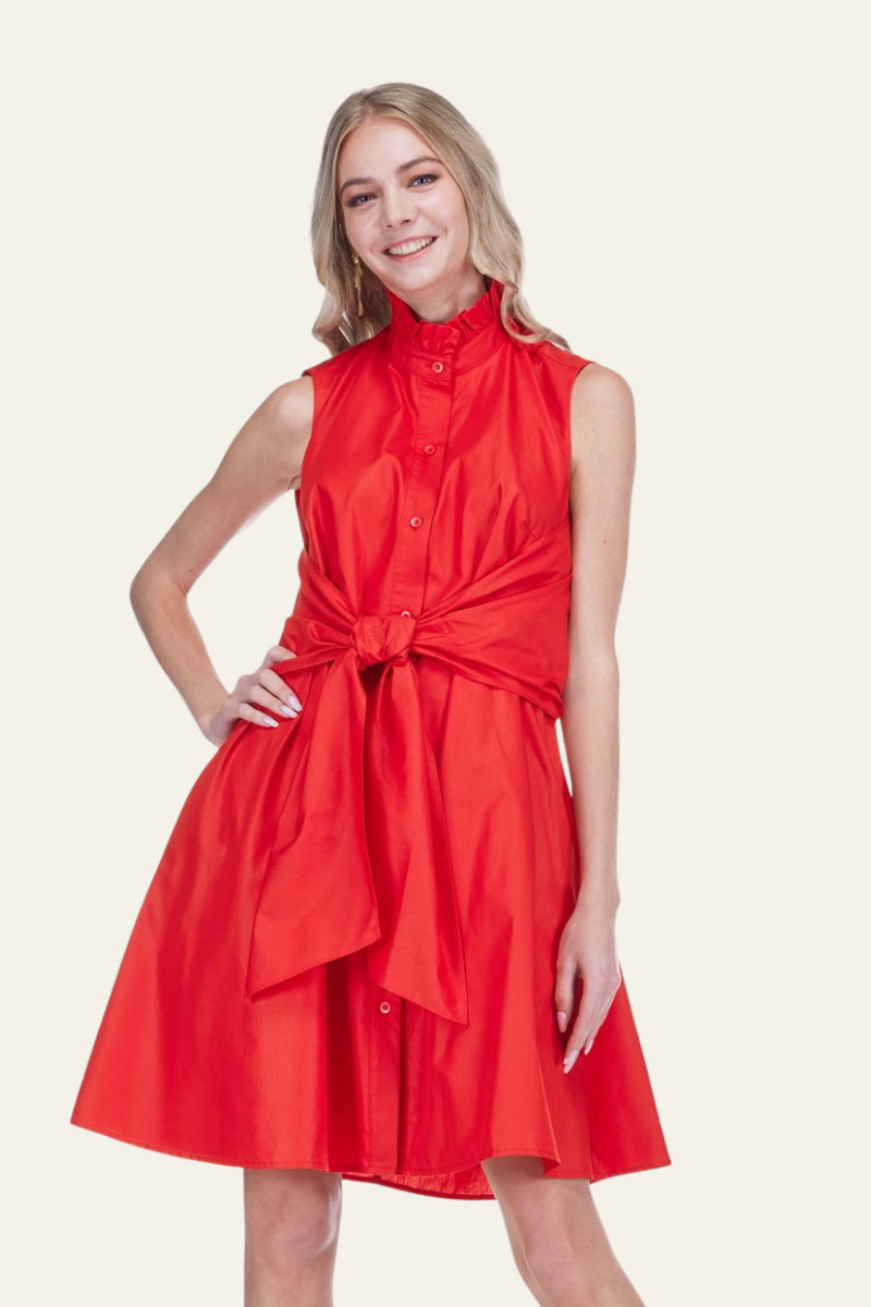 Back Wrap Dress
