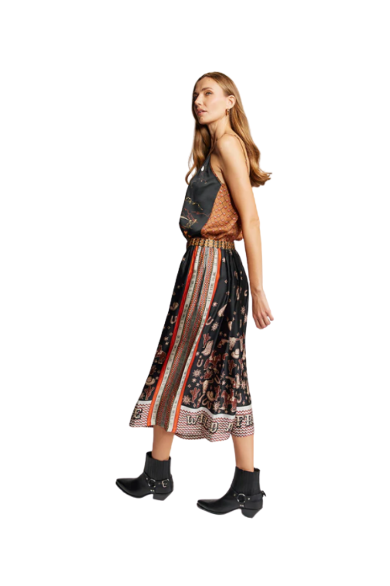 Vanessa Rodeo Midi Skirt